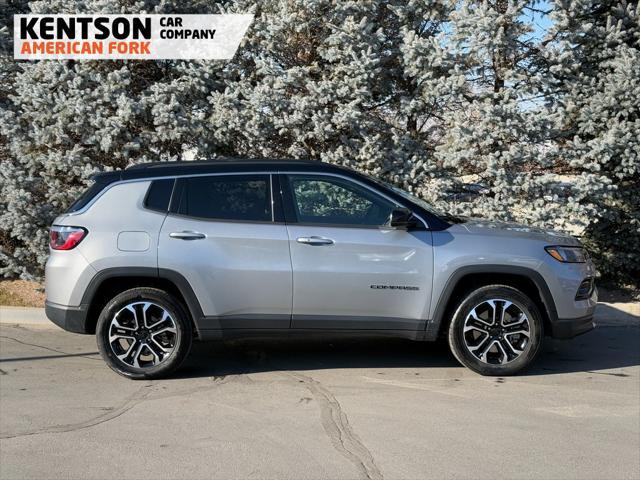 used 2024 Jeep Compass car, priced at $25,350