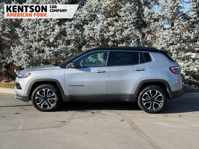 used 2024 Jeep Compass car, priced at $25,350