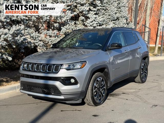 used 2024 Jeep Compass car, priced at $25,350