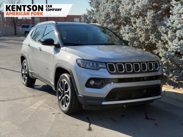 used 2024 Jeep Compass car, priced at $25,350