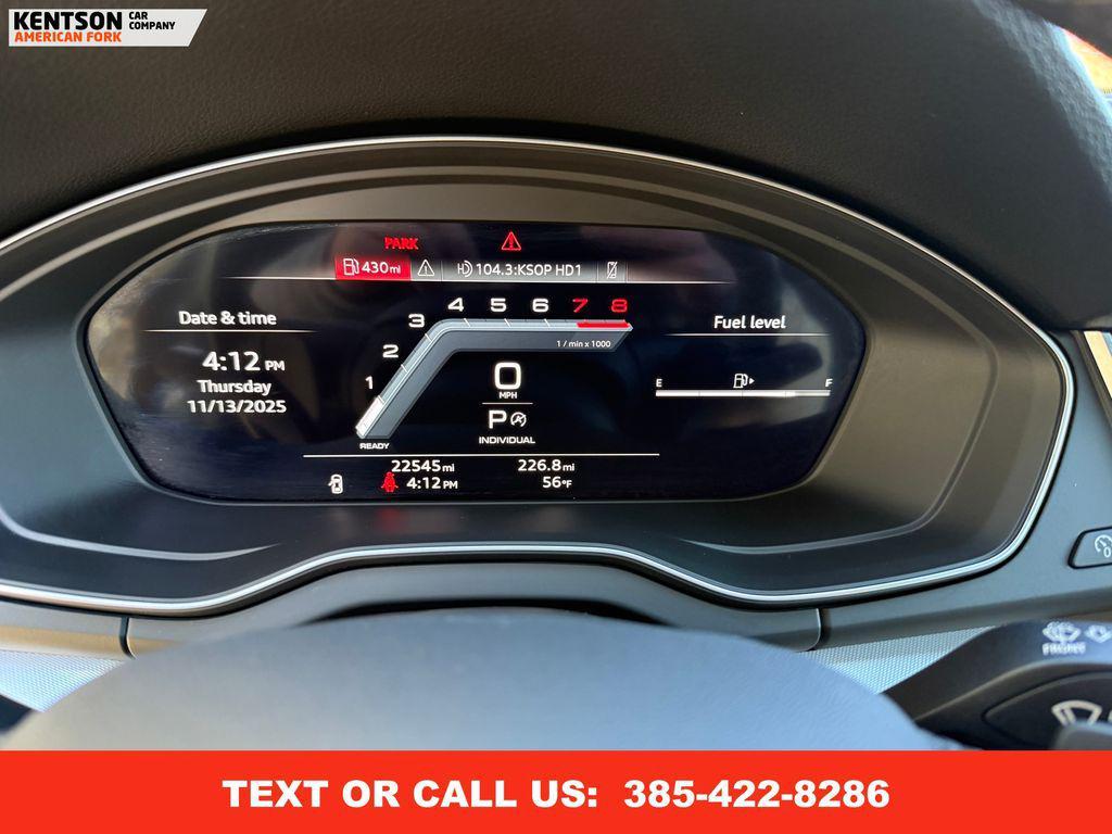 used 2025 Audi Q5 car, priced at $37,250