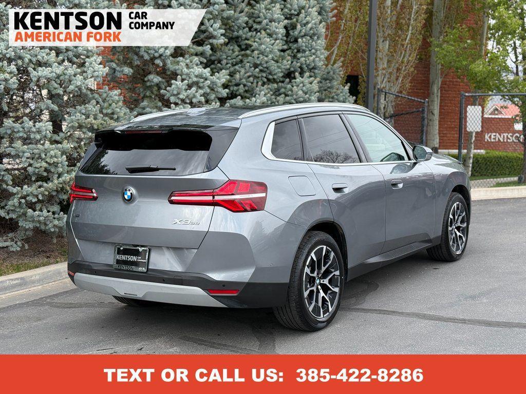 used 2025 BMW X3 car, priced at $45,350