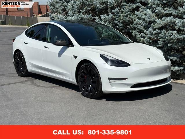 used 2022 Tesla Model 3 car, priced at $25,950