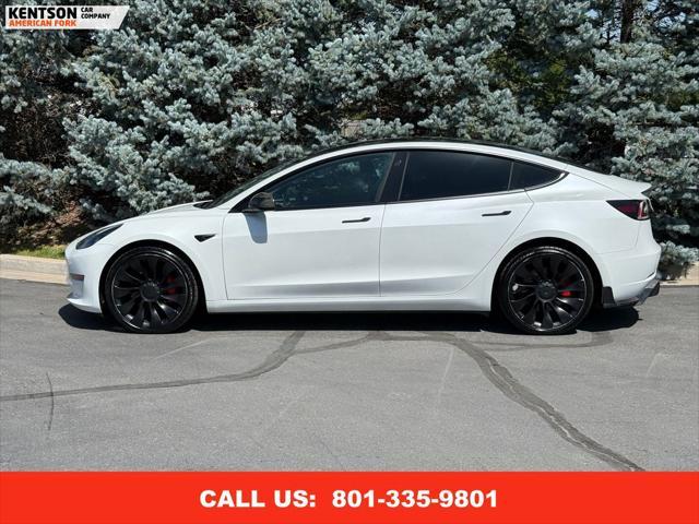 used 2022 Tesla Model 3 car, priced at $25,950