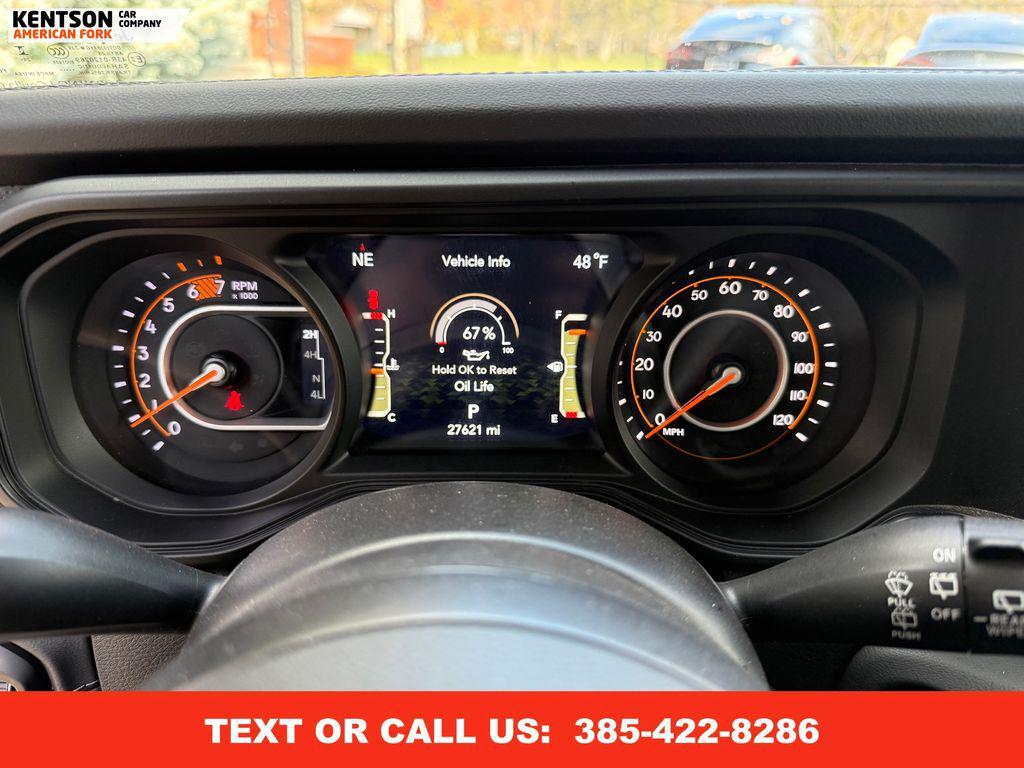 used 2025 Jeep Wrangler car, priced at $42,250