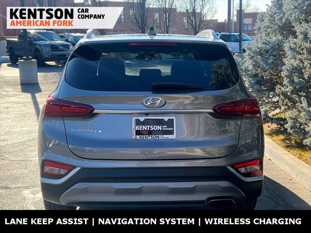 used 2019 Hyundai Santa Fe car, priced at $19,950