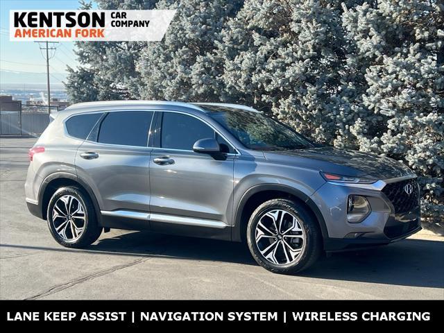 used 2019 Hyundai Santa Fe car, priced at $19,950