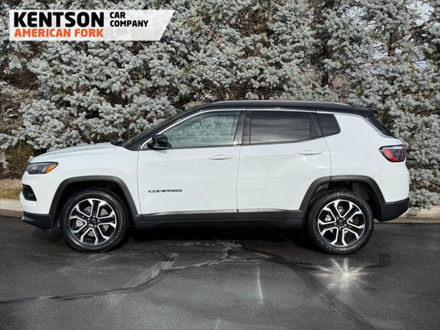 used 2024 Jeep Compass car, priced at $25,850