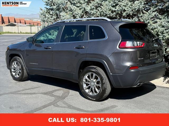 used 2019 Jeep Cherokee car, priced at $17,550