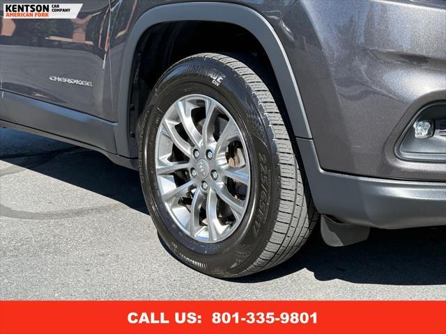 used 2019 Jeep Cherokee car, priced at $17,550