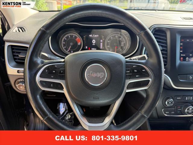 used 2019 Jeep Cherokee car, priced at $17,550