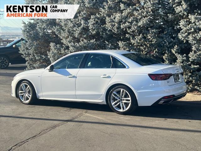 used 2024 Audi A4 car, priced at $29,850