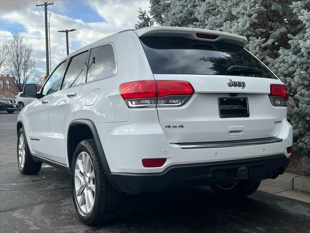 used 2017 Jeep Grand Cherokee car, priced at $15,550