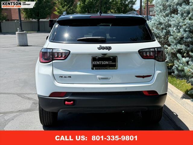 used 2023 Jeep Compass car, priced at $23,550