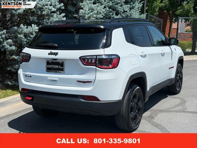 used 2023 Jeep Compass car, priced at $23,550