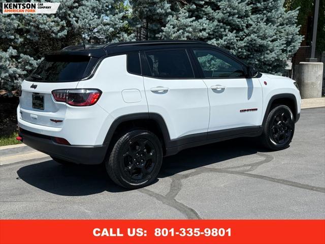 used 2023 Jeep Compass car, priced at $23,550