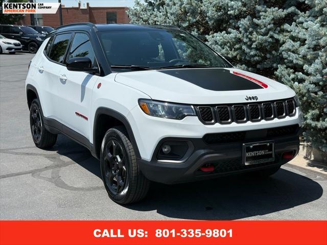 used 2023 Jeep Compass car, priced at $23,550