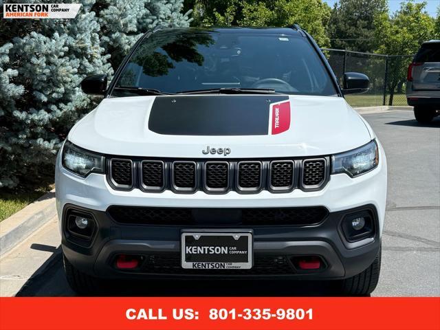 used 2023 Jeep Compass car, priced at $23,550