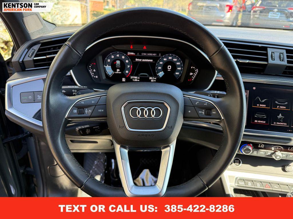 used 2024 Audi Q3 car, priced at $29,650