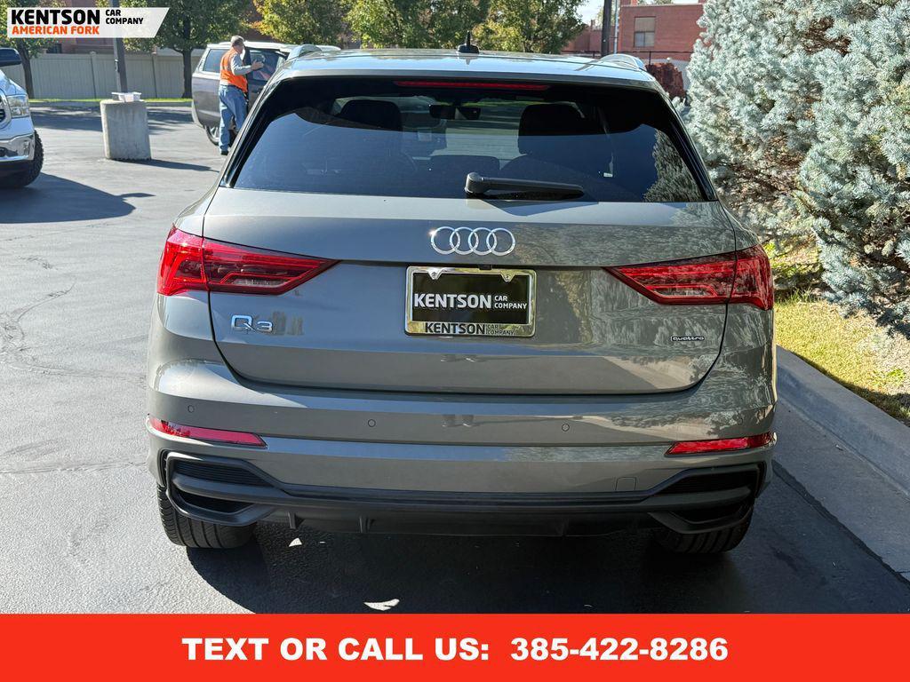 used 2024 Audi Q3 car, priced at $29,650