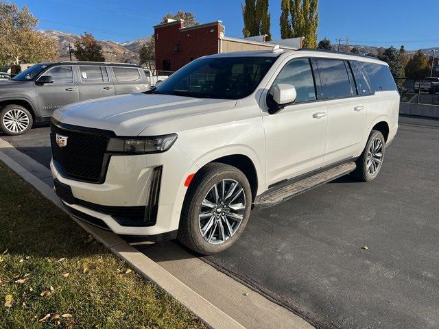 used 2022 Cadillac Escalade ESV car, priced at $80,950