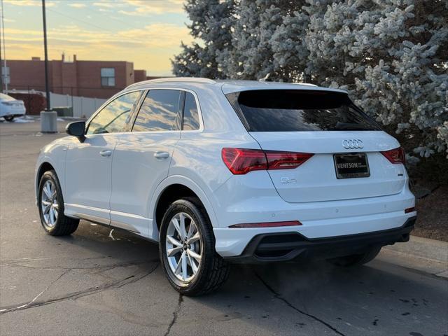 used 2024 Audi Q3 car, priced at $29,650