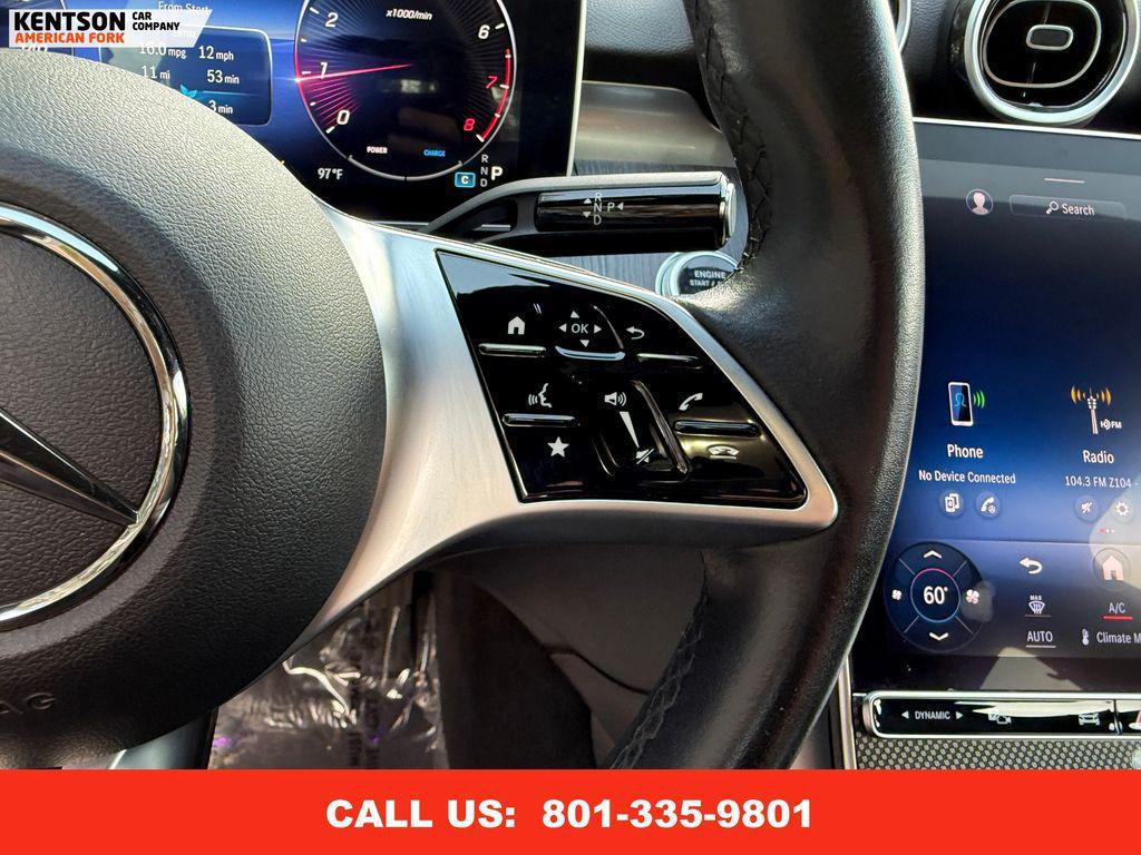used 2024 Mercedes-Benz C-Class car, priced at $38,650