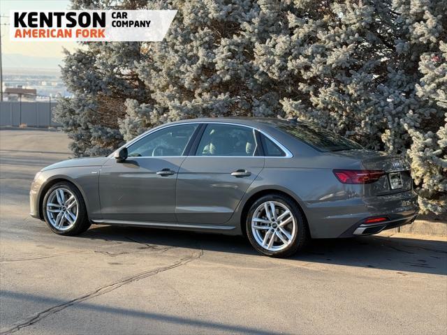 used 2024 Audi A4 car, priced at $28,750