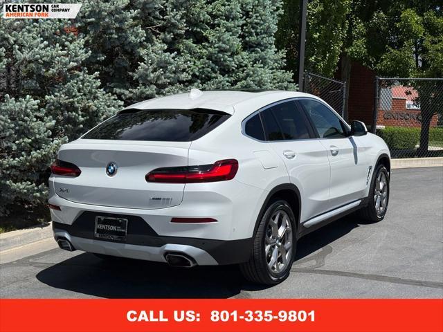 used 2024 BMW X4 car, priced at $38,950