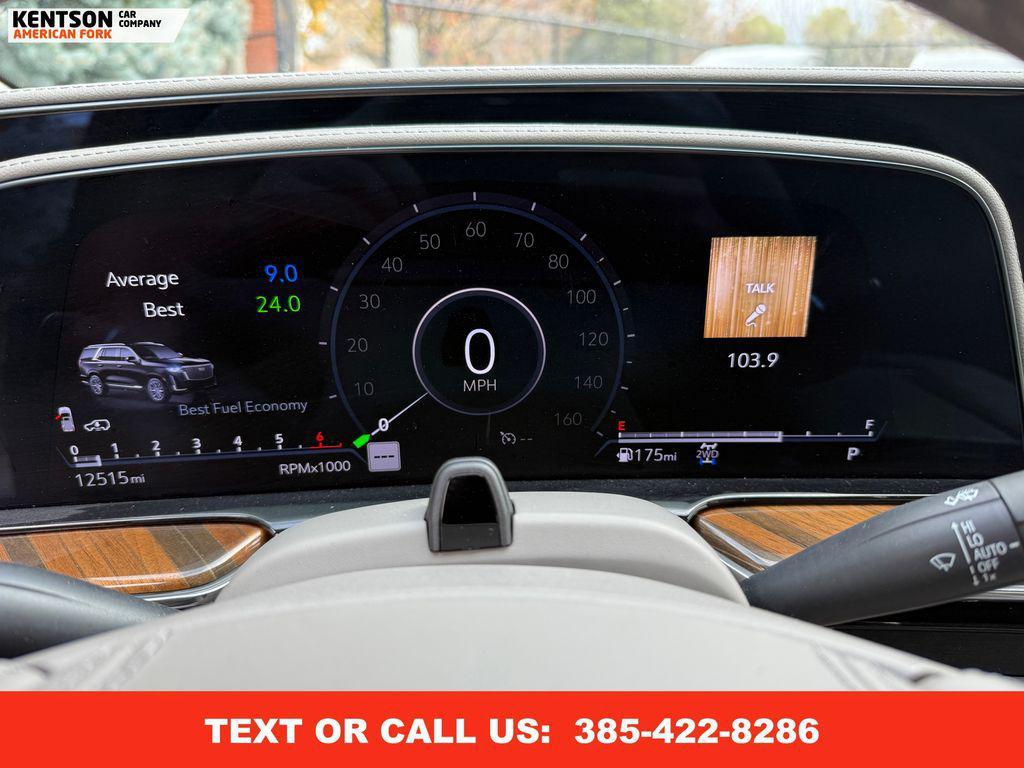 used 2024 Cadillac Escalade car, priced at $92,950