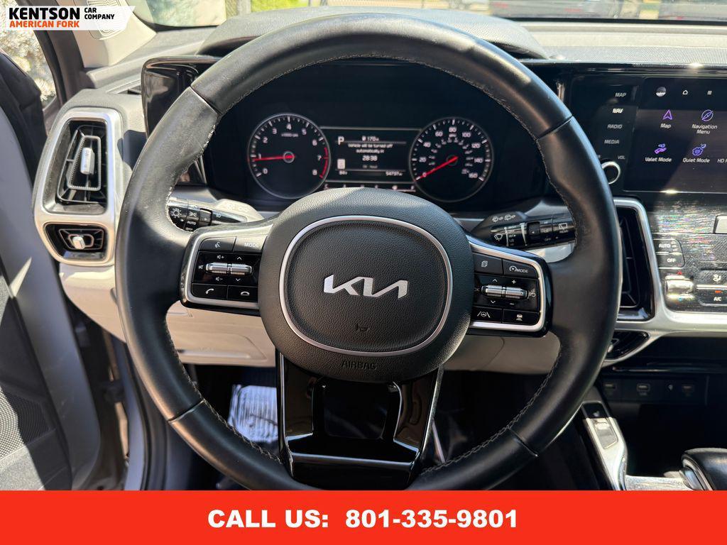 used 2022 Kia Sorento car, priced at $28,750