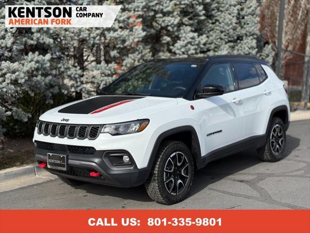 used 2024 Jeep Compass car, priced at $24,450