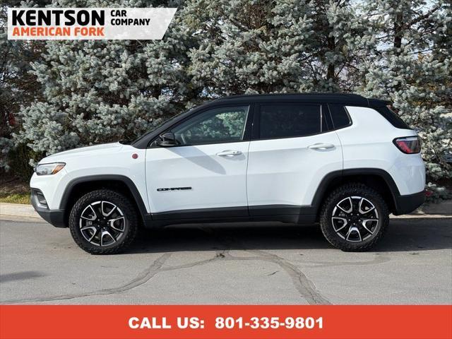 used 2024 Jeep Compass car, priced at $24,450