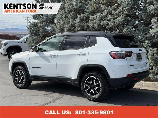 used 2024 Jeep Compass car, priced at $24,450