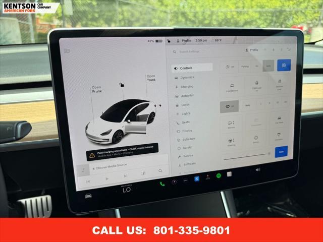 used 2019 Tesla Model 3 car, priced at $23,950