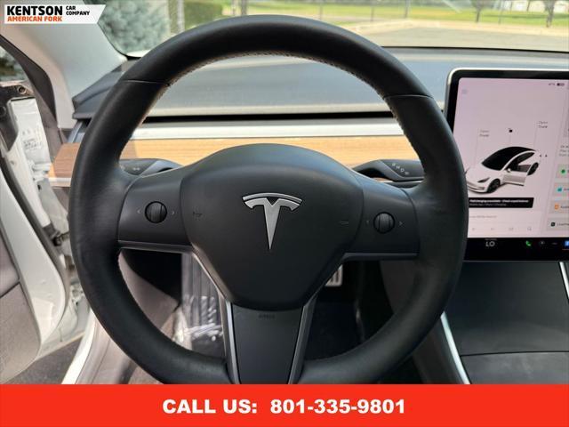 used 2019 Tesla Model 3 car, priced at $23,950