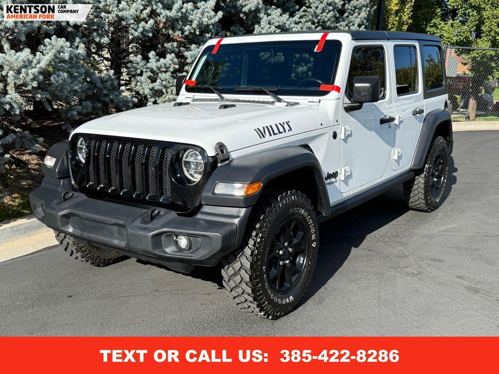 used 2020 Jeep Wrangler Unlimited car, priced at $26,950
