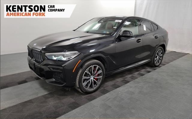 used 2022 BMW X6 car, priced at $55,150