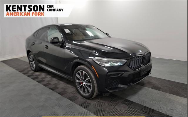 used 2022 BMW X6 car, priced at $55,150