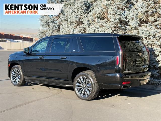 used 2023 Cadillac Escalade ESV car, priced at $80,250