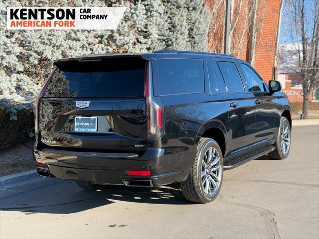 used 2023 Cadillac Escalade ESV car, priced at $80,250