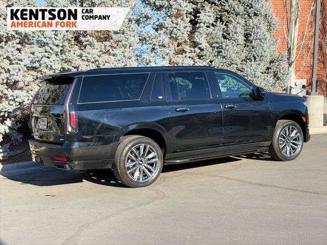 used 2023 Cadillac Escalade ESV car, priced at $80,250