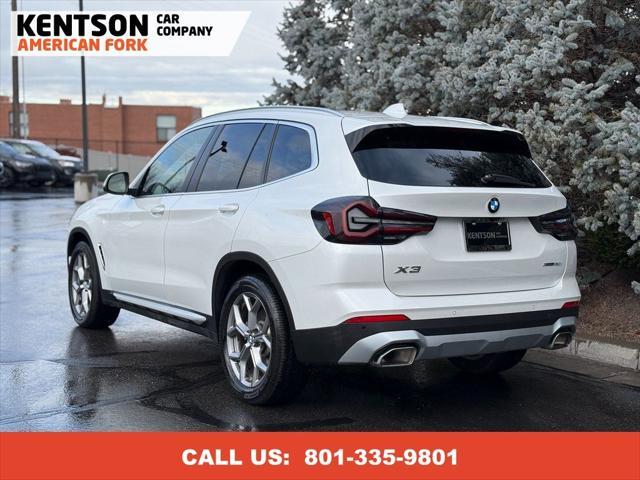 used 2024 BMW X3 car, priced at $41,950