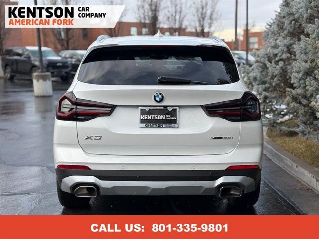 used 2024 BMW X3 car, priced at $41,950