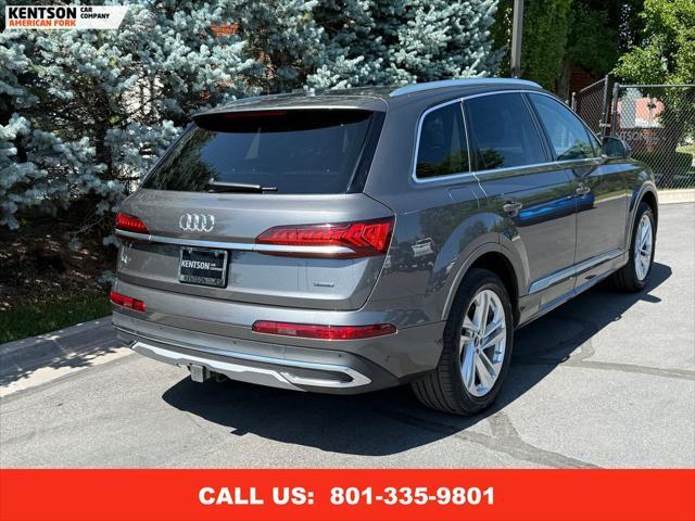 used 2022 Audi Q7 car, priced at $33,950
