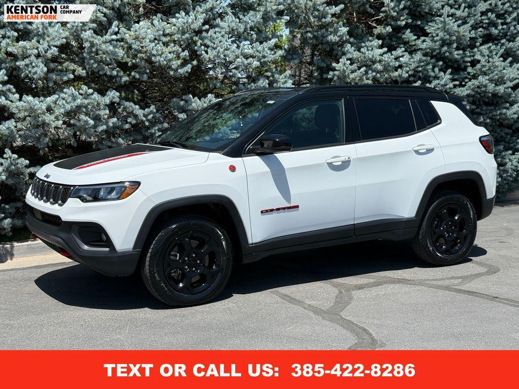 used 2023 Jeep Compass car, priced at $20,250