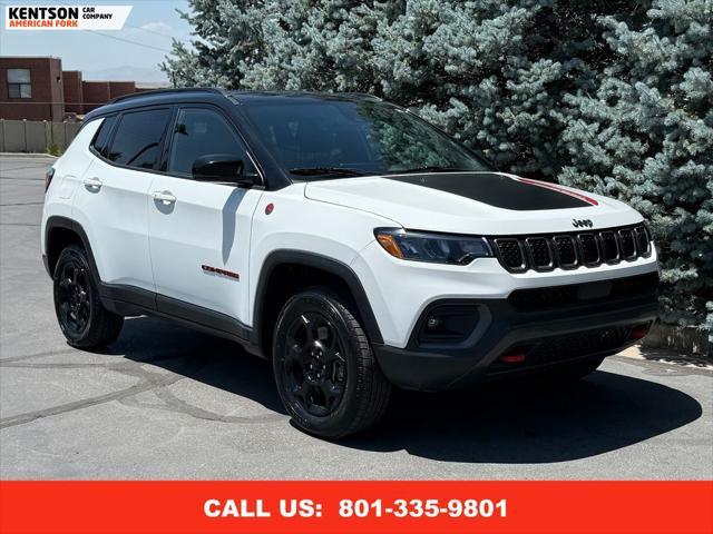 used 2023 Jeep Compass car, priced at $22,350