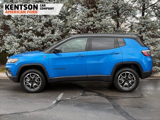 used 2024 Jeep Compass car, priced at $28,550