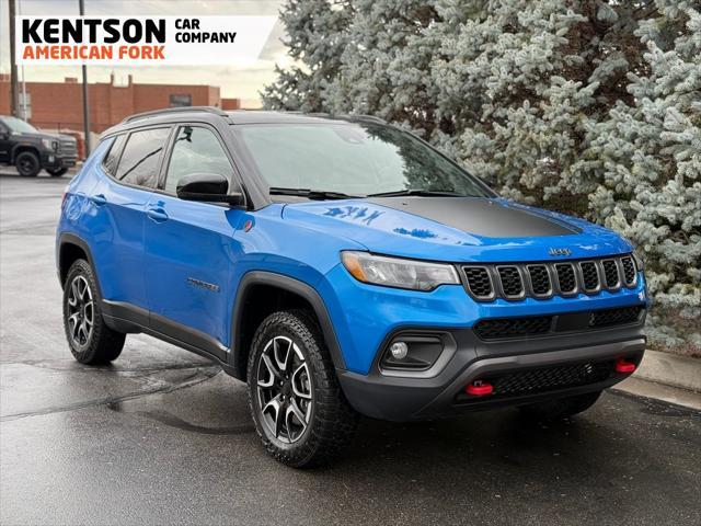 used 2024 Jeep Compass car, priced at $28,550