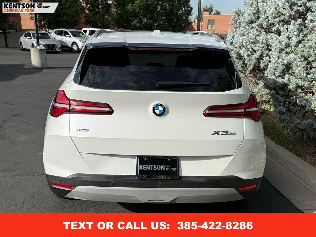 used 2025 BMW X3 car, priced at $43,550
